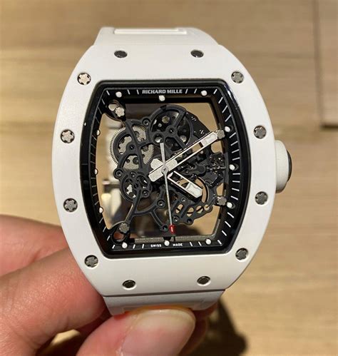 richard mille rm 055 bubba watson watch|bubba watson white ceramic watch.